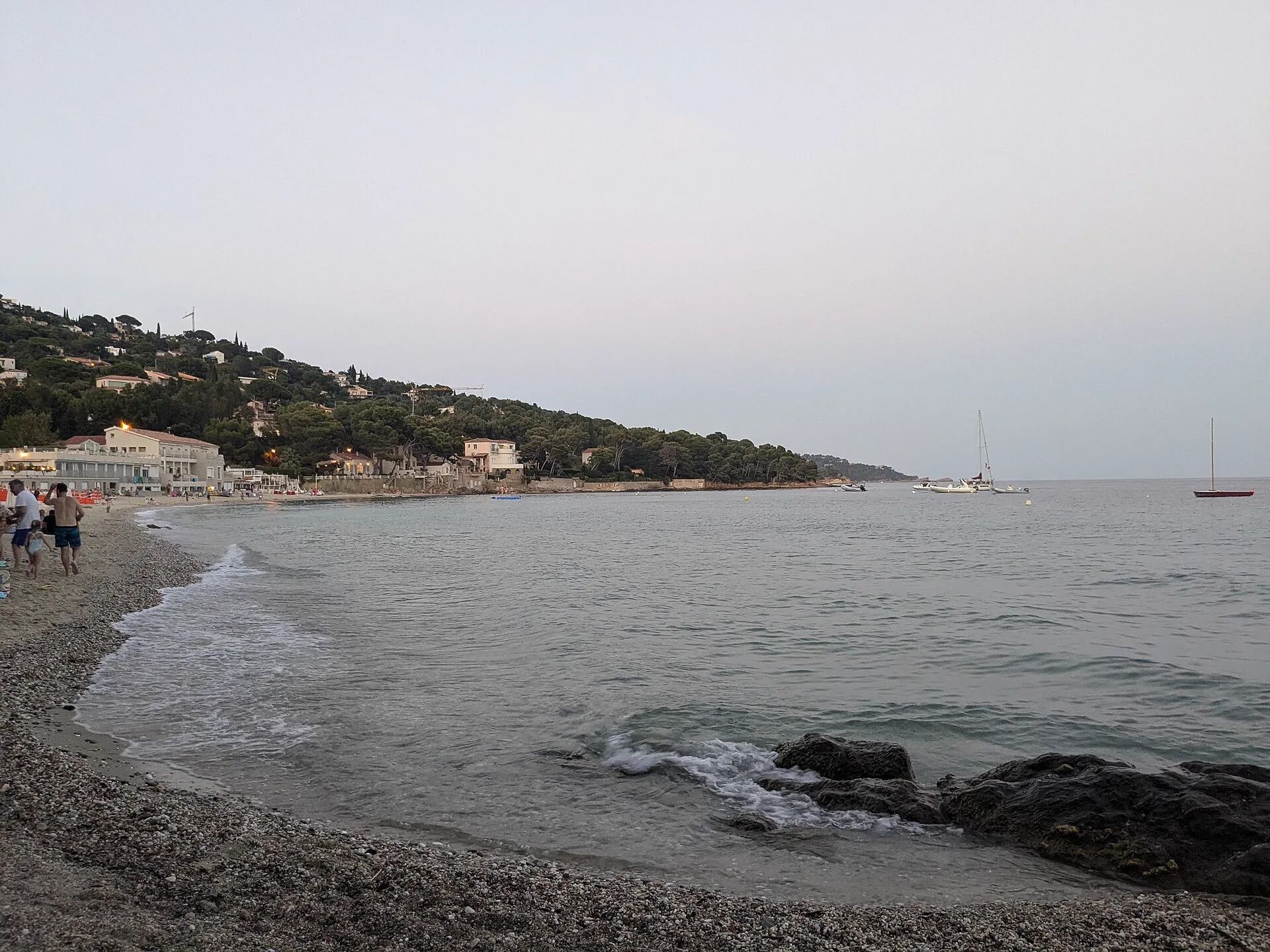 Plage d'Aiguebelle, Le Lavandou