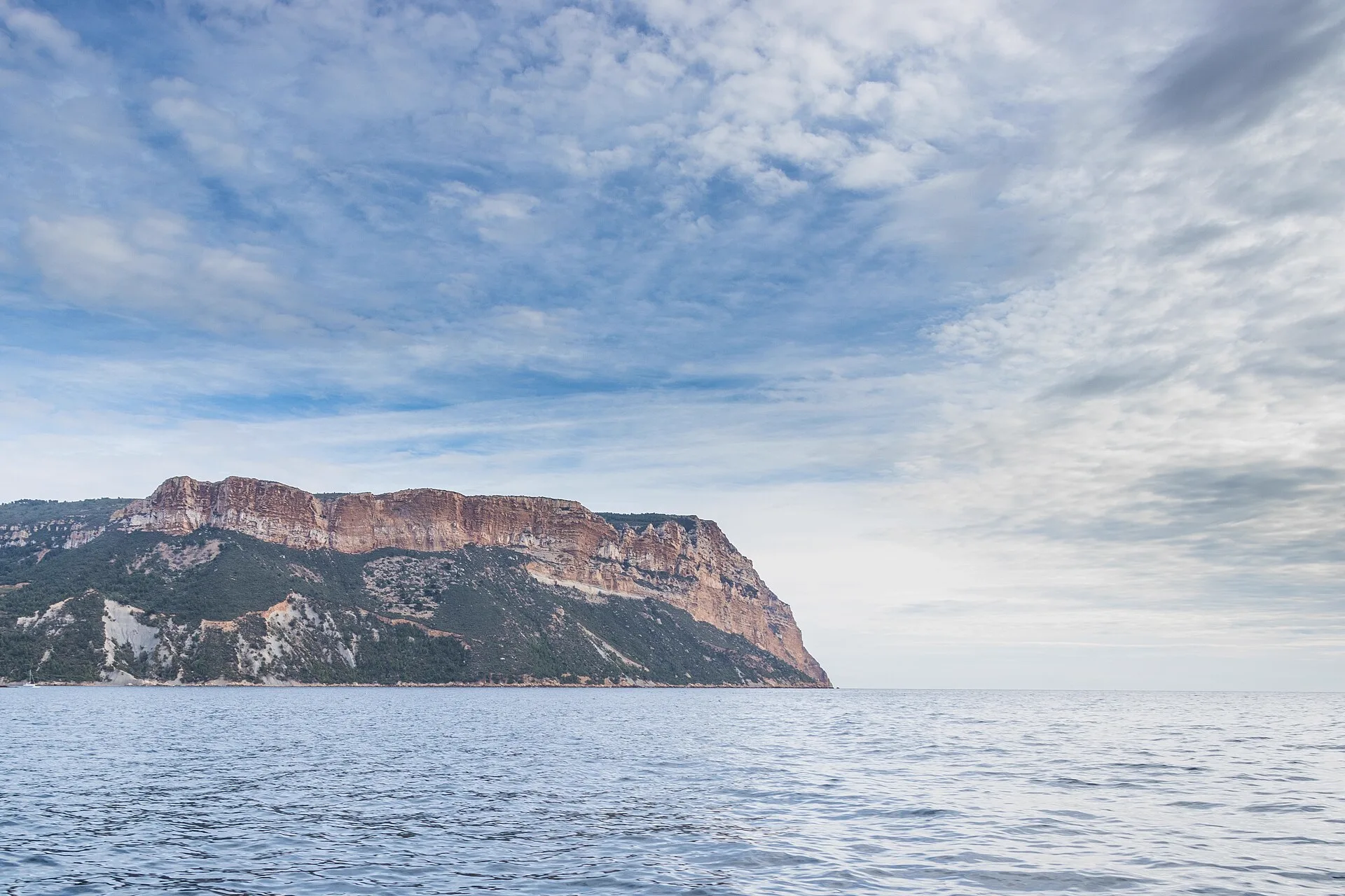 Falaises maritimes du Cap Canaille, entre Cassis et La Ciotat