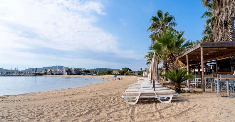 Plage de Port Grimaud Sud